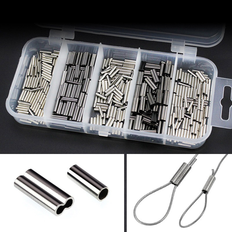 Fishing Line Box - 250-500 adet/kutu tek/çift varil sıkma kollu